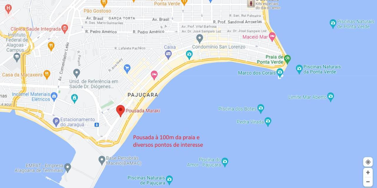 Pousada Maraki Maceio  Bagian luar foto